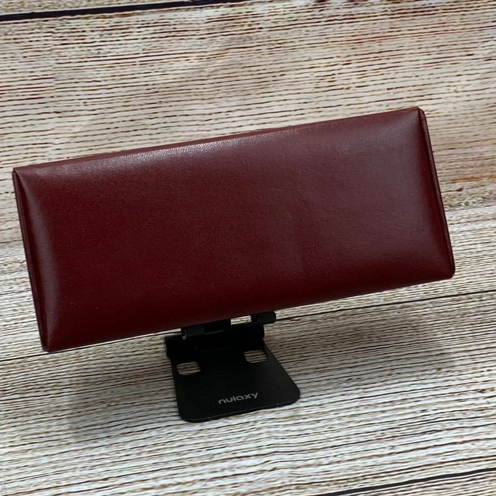 Vintage Playing Card Set Coasters in Faux Leather Red Box Home‎ Bar Decor Gift